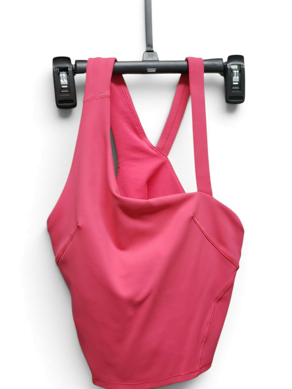Girls Pink Racerback One-Piece Swimsuit